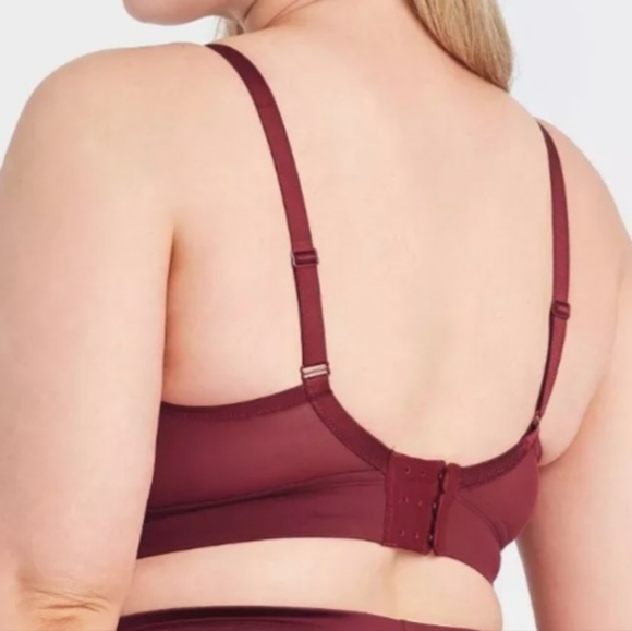Auden Plus Size Berry Blush Lace Bralette | Sizes Varies | NWT - Picture 3 of 5